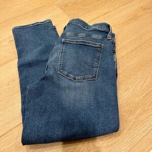 Madewell 10” high rise Roadtripper Stovepipe cropped jeans, size 31P